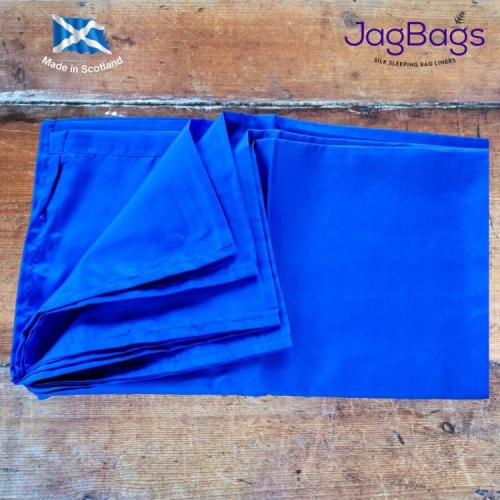 JagBag Standard Blue - Fine Silk - Made in Scotland - SPECIAL OFFER